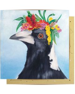 Greeting Card - Maggie Magpie