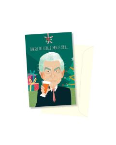 Christmas card - Hawke the Herald Angels sing...
