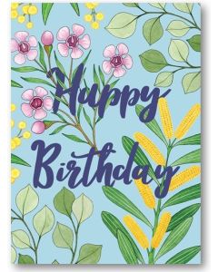 Birthday Card - Blooms