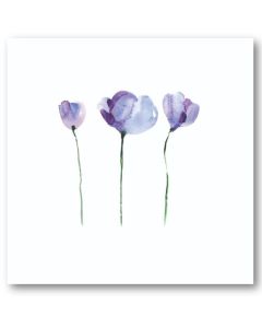 Notecard Pack - Purple Flowers