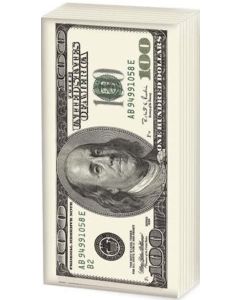 Pocket Tissues - 100 Dollar Bill 