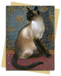 Greeting Card - Siamese Cat 
