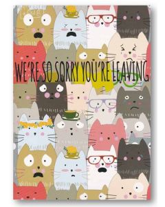 BIG Card - Crying Cats
