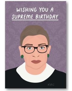Birthday Card - Ruth Bader Ginsburg