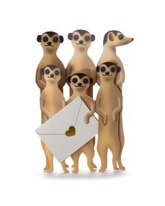 3D Card - Meerkats