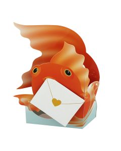 3D Card - Goldfish