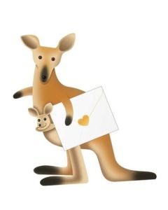 3D Card - Kangaroo