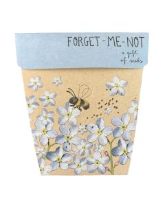 Greeting Card & Gift of Seeds - FORGET-ME-NOT