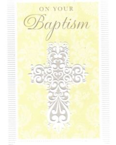 BAPTISM - White Cross 