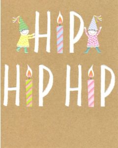 Birthday Card - Hip Hip Hip