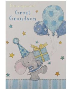 Great-Grandson - Elephant with balloons