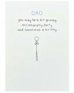 DAD Card - Grumpy, Farty, Silly