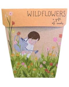 Greeting Card & Gift of Seeds - WILDFLOWERS
