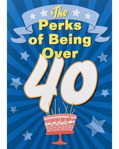 AGE 40 card - Over 40 perks