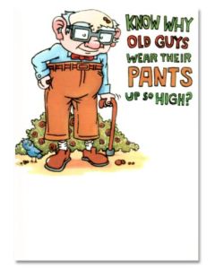 Birthday Card - High Pants