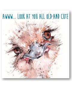 Greeting Card - Old and Cute