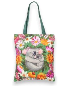 Tote Bag - Koalas & Wildflowers