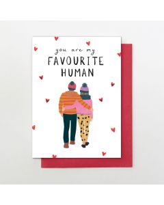 Greeting Card - Favourite Human