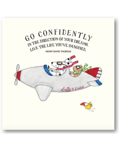 Greeting Card - Go Confidently