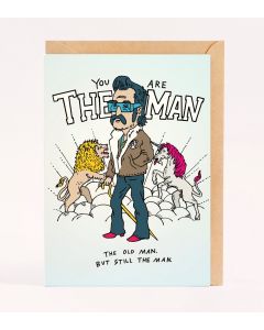 Greeting Card - The MAN