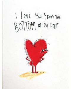 LOVE card - Bottom of my heart