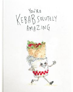 Greeting Card - Amazing kebab