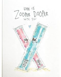 LOVE card - Zooper Dooper 