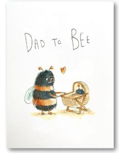 DAD-TO-BE Card - Baby Bee