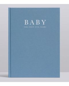 Baby Journal - The First Five Years (Blue)