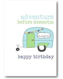 Birthday Card - Adventure Calls