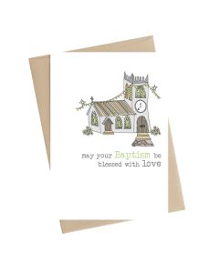 BAPTISM Card - Blessed with Love