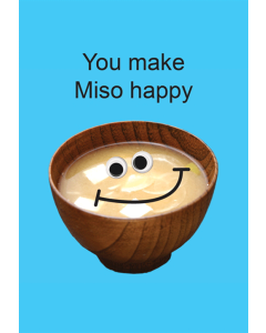 Greeting Card - Miso Happy