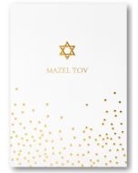 MAZEL TOV Card - Star of David