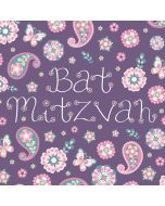 Bat Mitzvah - Patterns on purple