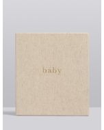 Baby Keepsake Journal (Boxed) - OATMEAL