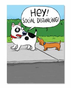 Birthday Card - Social Distancing