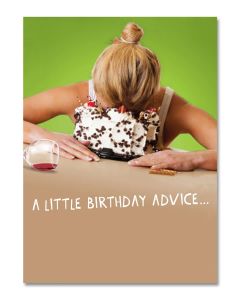 Birthday Card - A Little Advice
