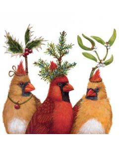 Paper Napkins - Christmas Birds