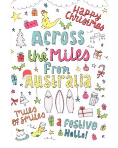 Christmas Card - Across the Miles from Australia