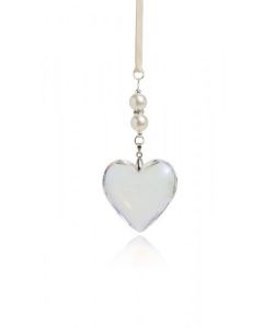 Wedding Charm - Glass Heart 