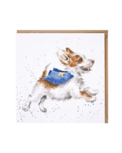 Greeting Card - Super Dog 