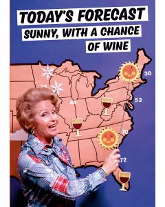 Greeting Card - Today's Forecast