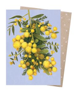 Greeting card - Golden Wattle 