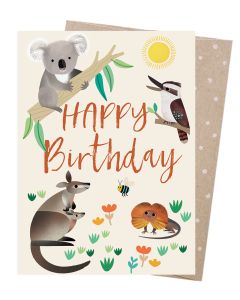 Birthday Card - Bush Buddies