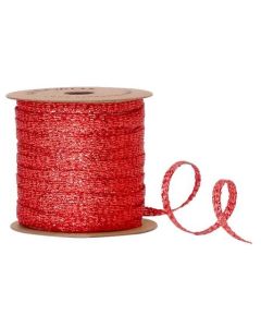Ribbon Roll - Metallic RED (3mm x 20 metres)