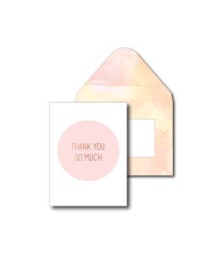 Thank You Cards - Elegant Blush (10 cards)