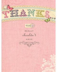 Thank You Cards - Vintage Pink