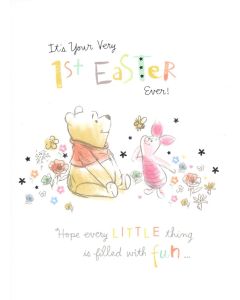 Easter Card - 1st Ever (Winnie the Pooh)