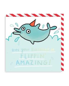 Birthday Card - Flippin' Amazing