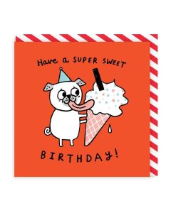 Birthday Card - Super Sweet 